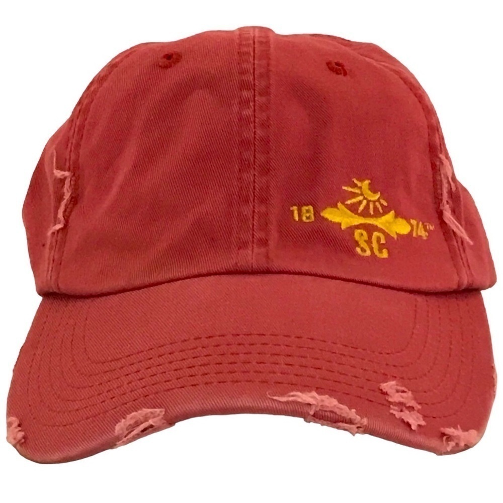 District Threads Vintage  Distressed Southern Comfort Whiskey Ball Cap